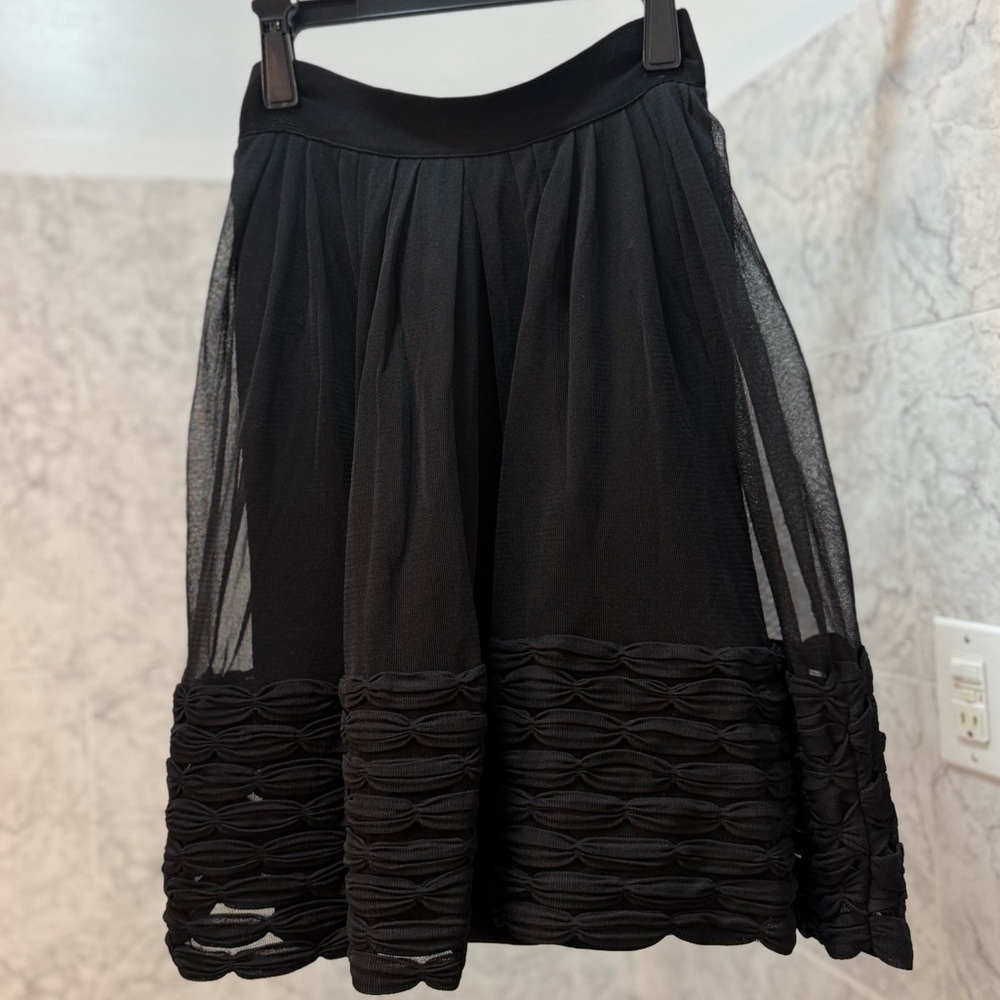 VALENTINO Elegant Black Women's Skirt